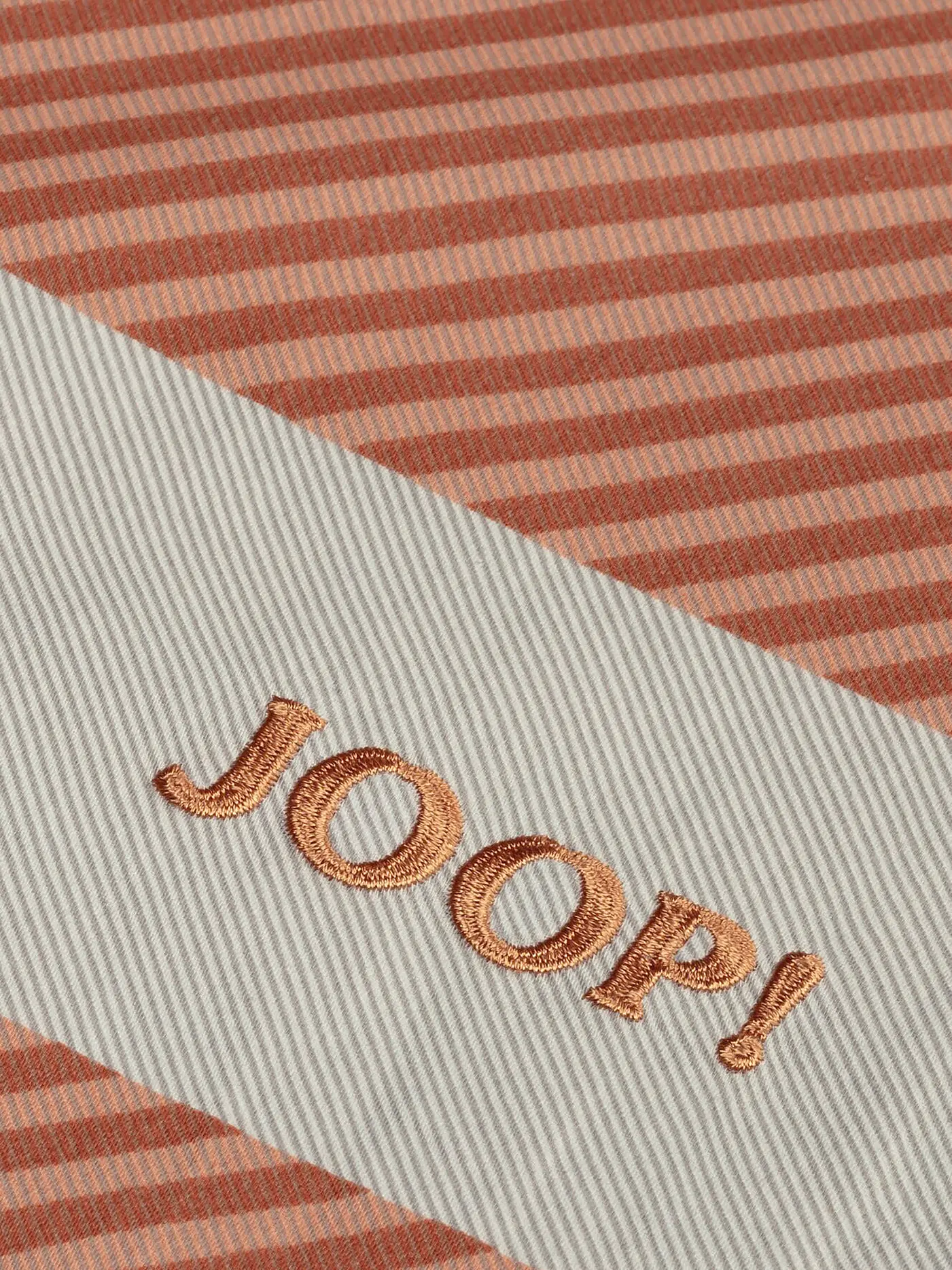 JOOP | Satin Bettwäsche MODERN 70x90cm/140x200cm Violet | kupfer